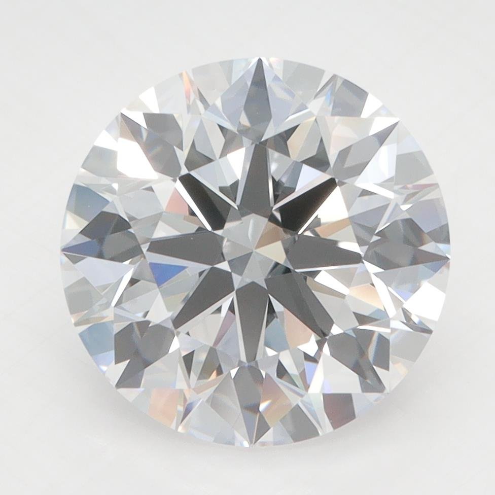 4.42ct D VVS1 Rare Carat Ideal Cut Round Lab Grown Diamond