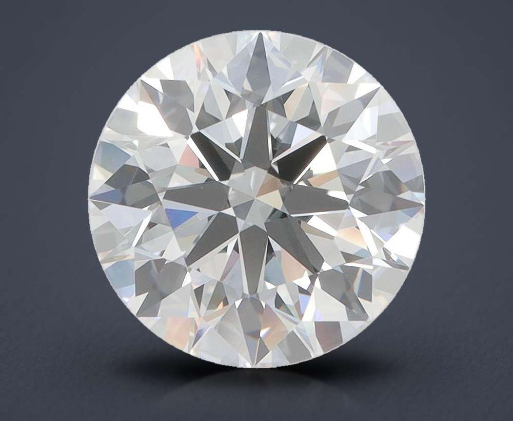 4.42 Carat Round Lab Diamond