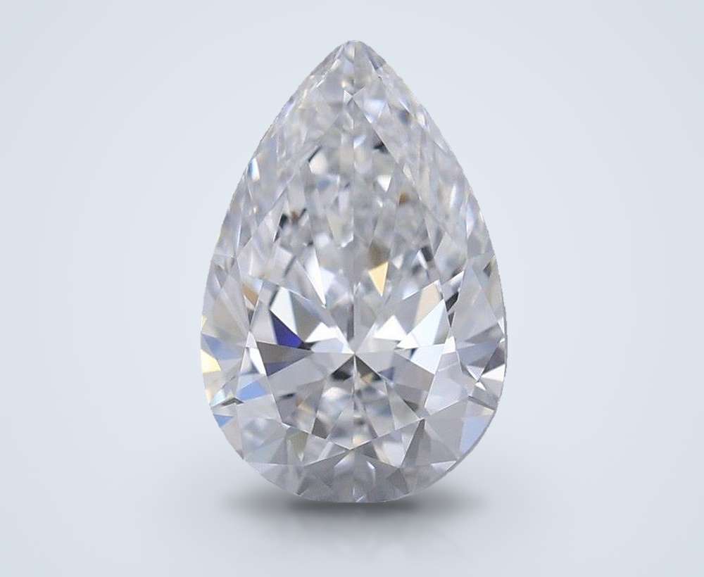 0.80 Carat Pear Natural Diamond
