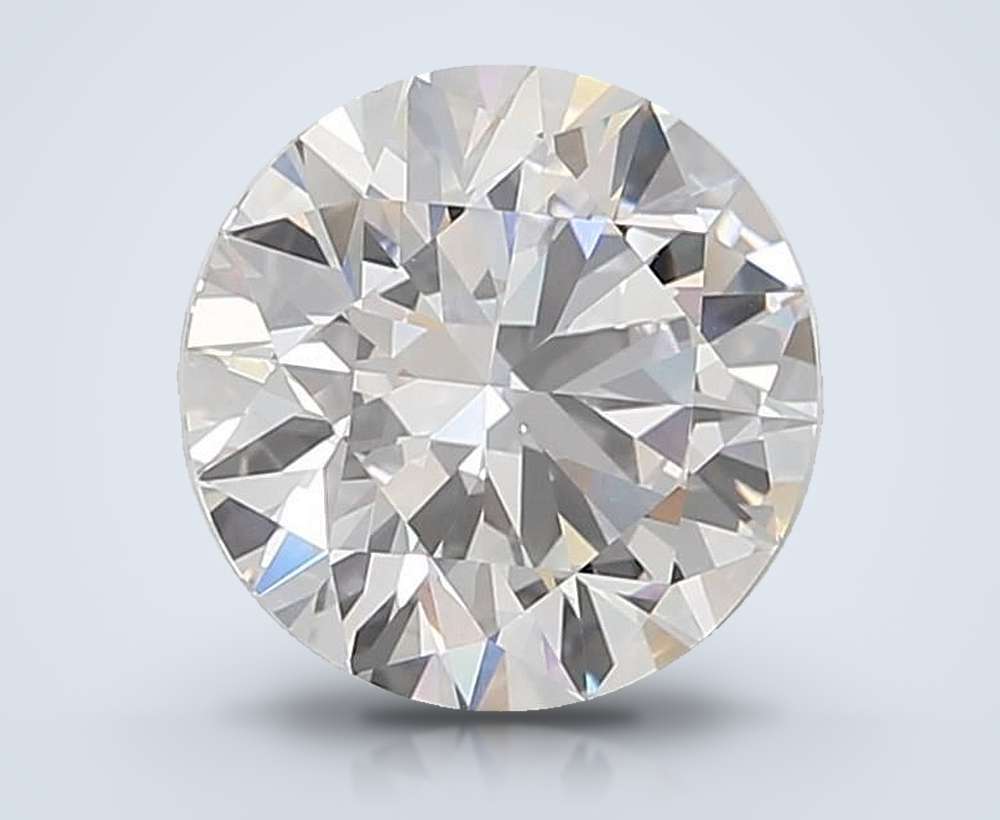 5.09 Carat Round Lab Diamond