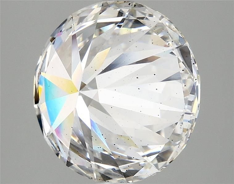 4.09ct F SI1 Rare Carat Ideal Cut Round Lab Grown Diamond