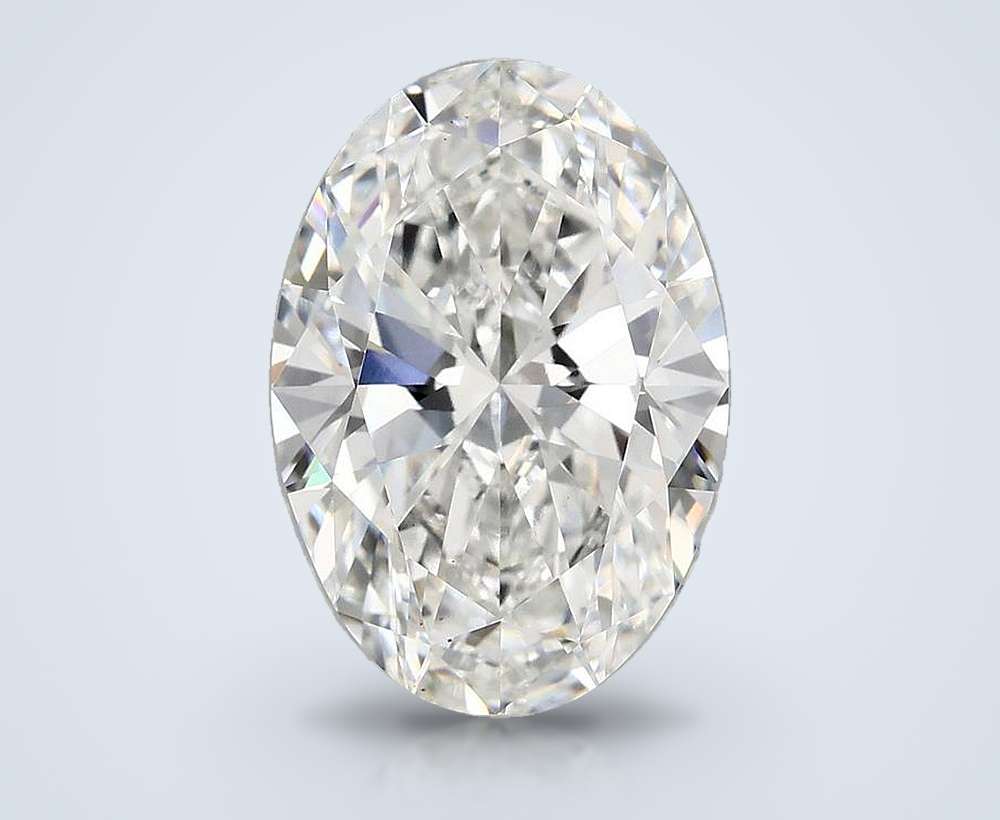 5.00 Carat Oval Lab Diamond