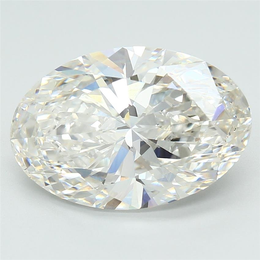 5.11ct G VS1 Rare Carat Ideal Cut Oval Lab Grown Diamond