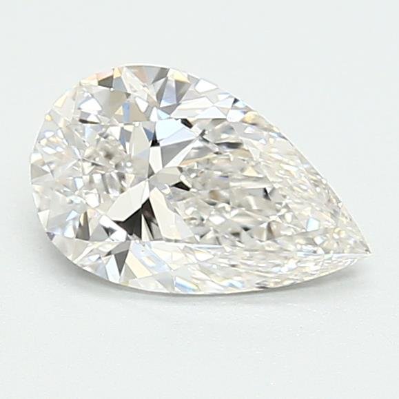 0.98ct E VVS2 Rare Carat Ideal Cut Pear Lab Grown Diamond