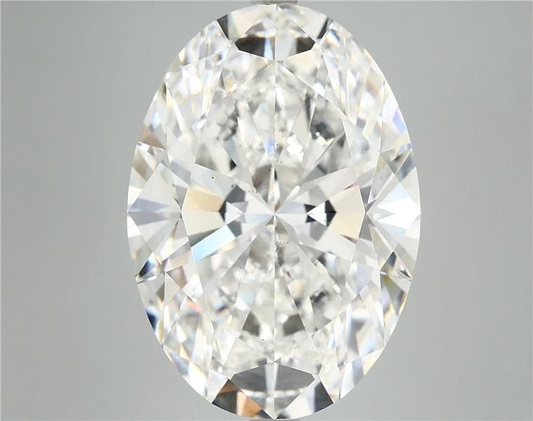 11.71ct E VS2 Rare Carat Ideal Cut Oval Lab Grown Diamond