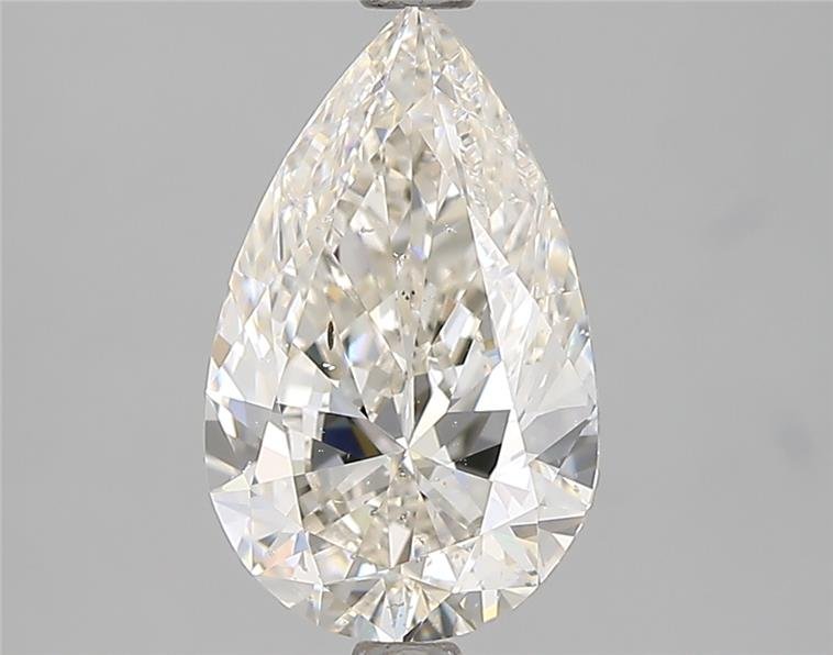 2.02ct H SI1 Rare Carat Ideal Cut Pear Diamond