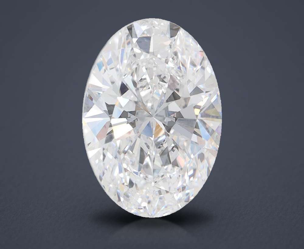 3.32 Carat Oval Lab Diamond