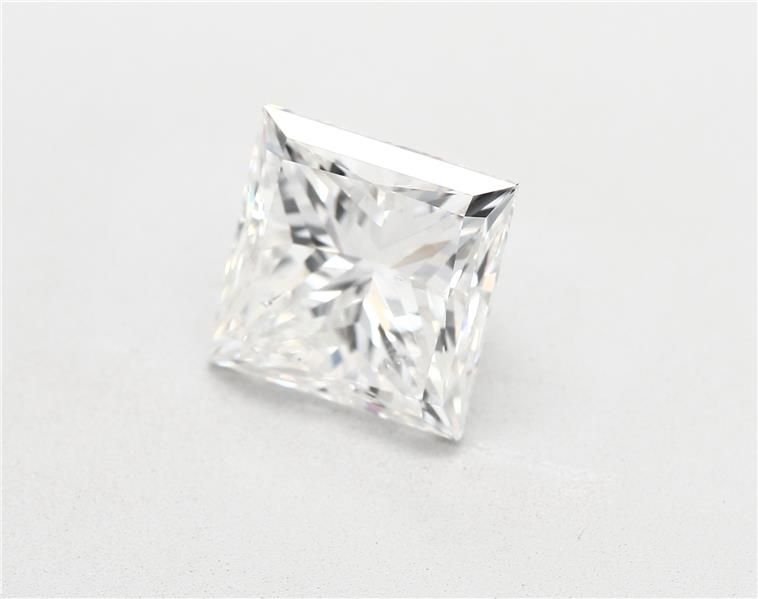 3.02ct H SI2 Rare Carat Ideal Cut Princess Diamond