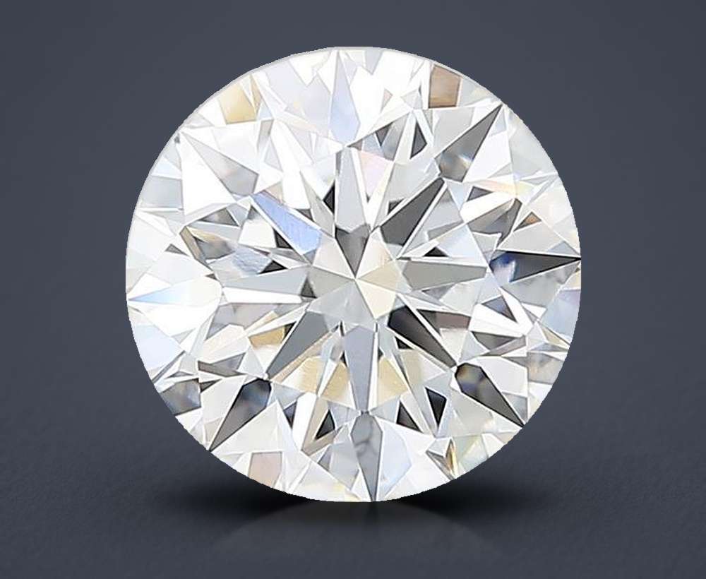 3.04 Carat Round Lab Diamond