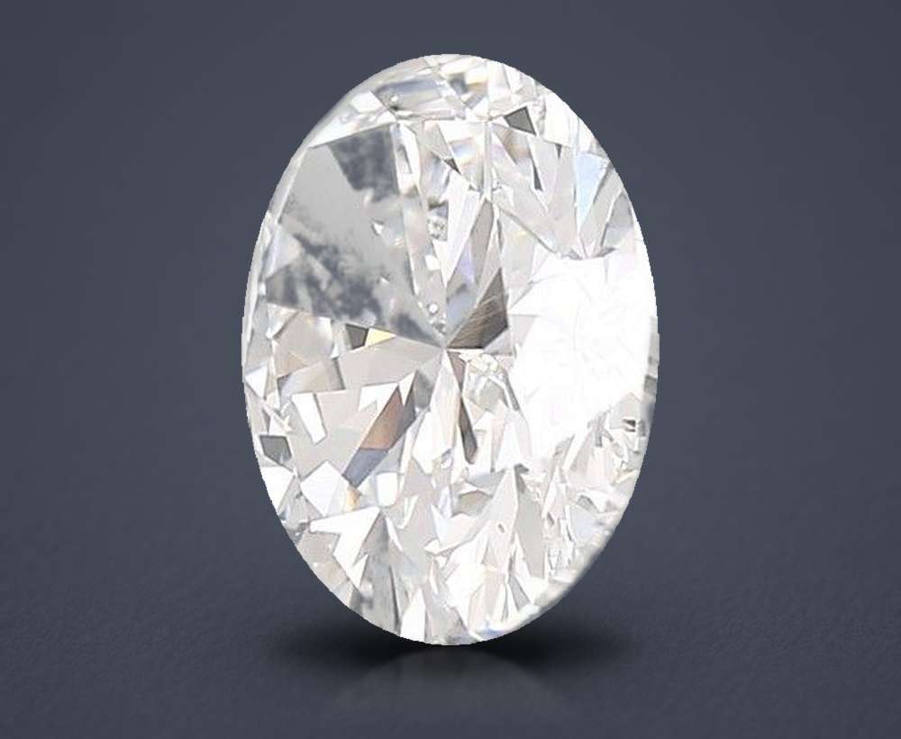 6.10 Carat Oval Lab Diamond