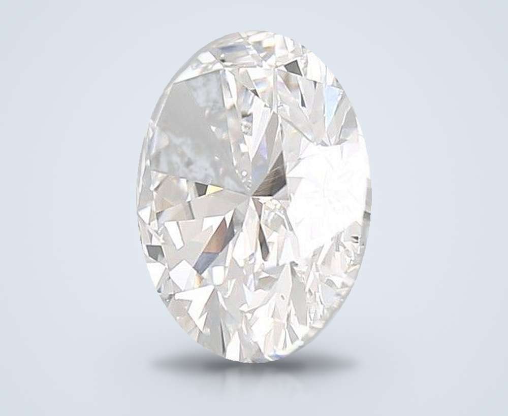 6.10 Carat Oval Lab Diamond