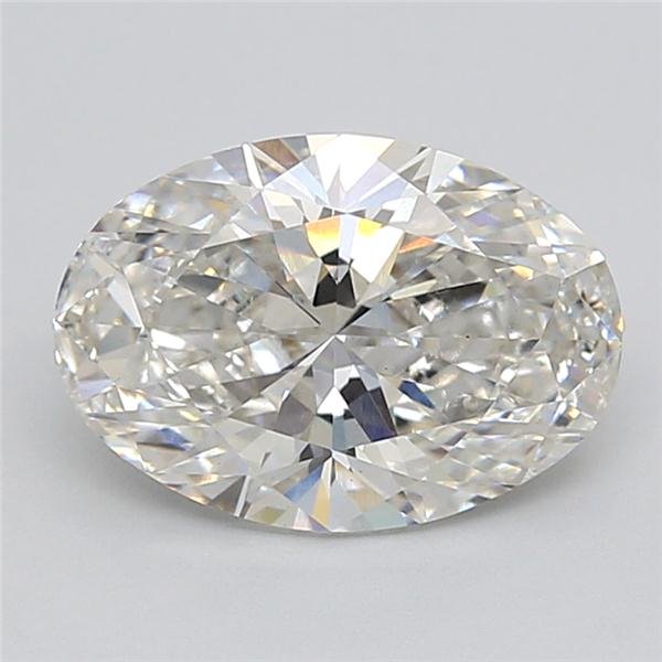 3.07ct F VS1 Rare Carat Ideal Cut Oval Lab Grown Diamond