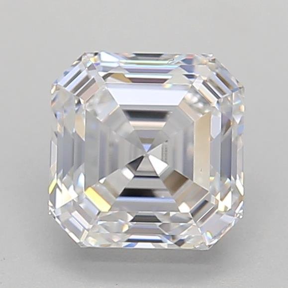 1.52ct D VS1 Rare Carat Ideal Cut Asscher Lab Grown Diamond
