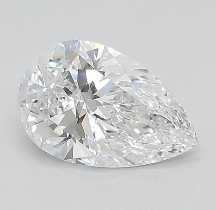 0.96ct D VVS1 Rare Carat Ideal Cut Pear Lab Grown Diamond