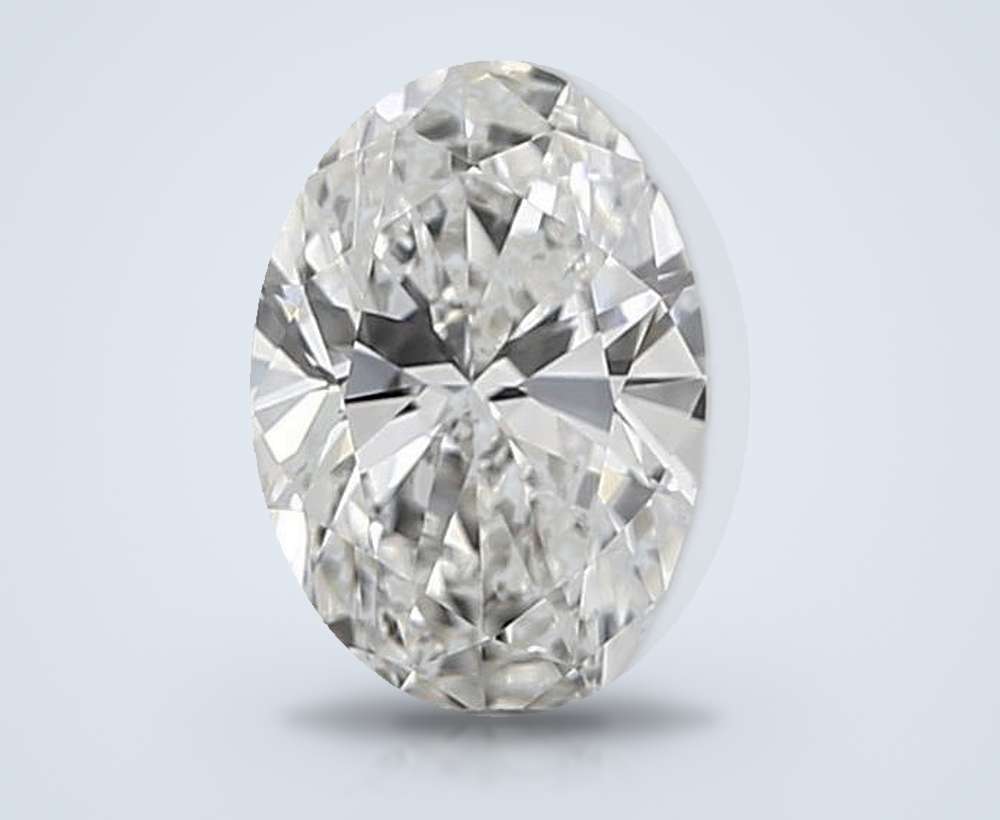 0.56 Carat Oval Lab Diamond