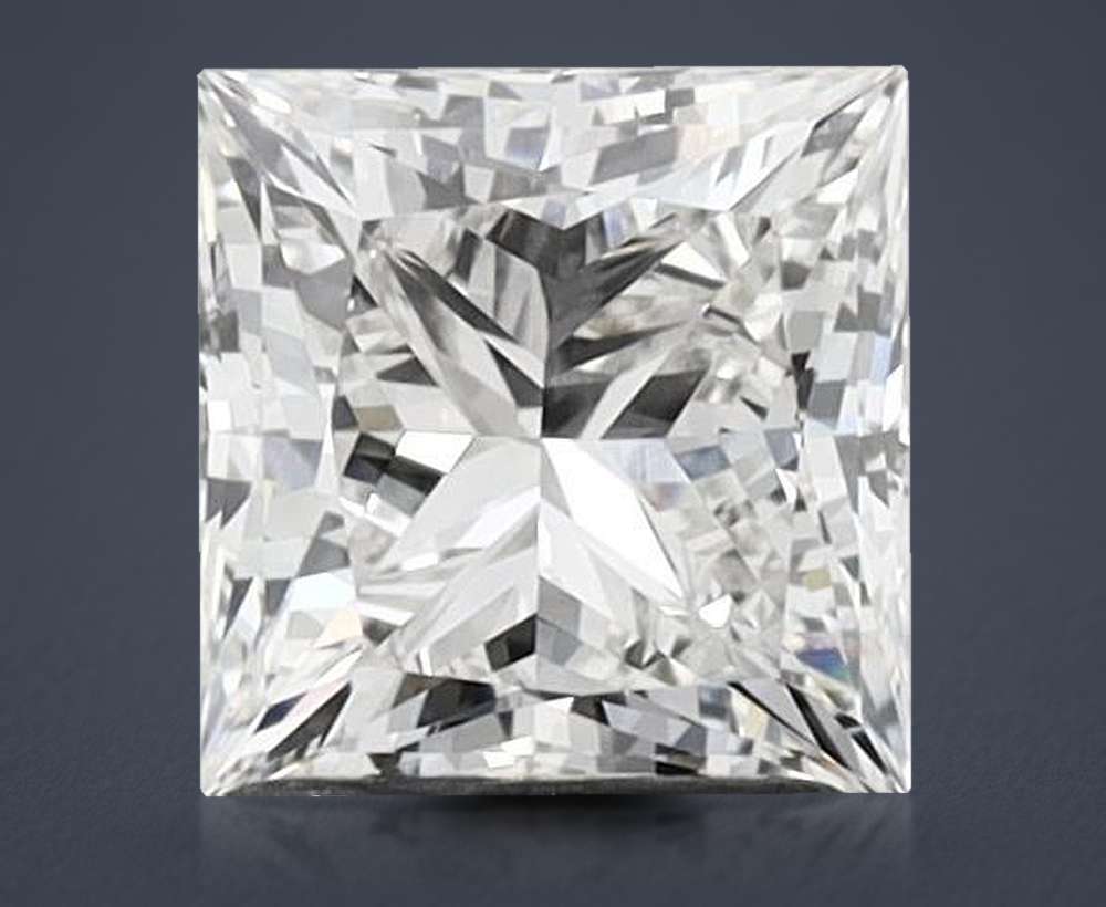 1.53 Carat Princess Lab Diamond