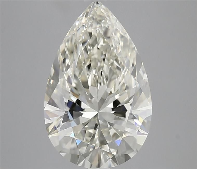 4.03ct J VVS1 Rare Carat Ideal Cut Pear Diamond