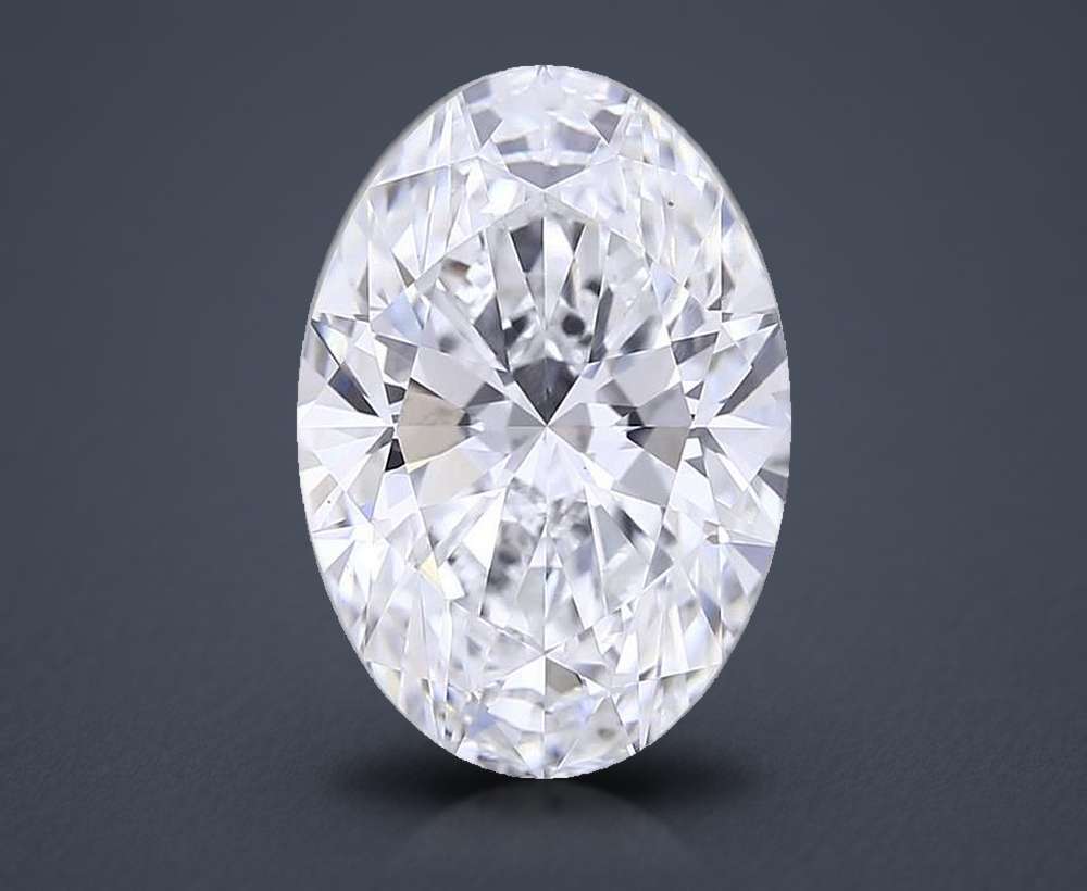 7.10 Carat Oval Lab Diamond