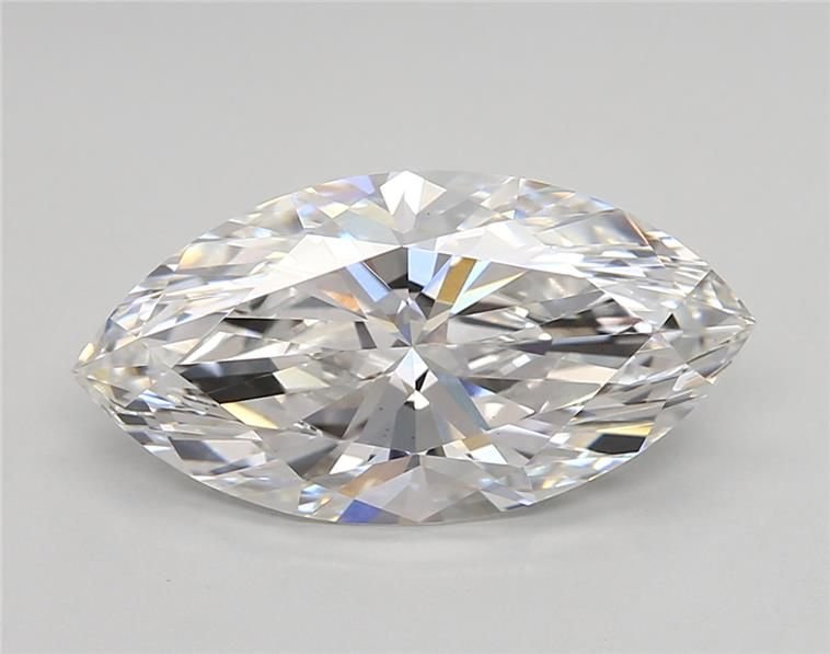 3.37ct E VS1 Rare Carat Ideal Cut Marquise Lab Grown Diamond