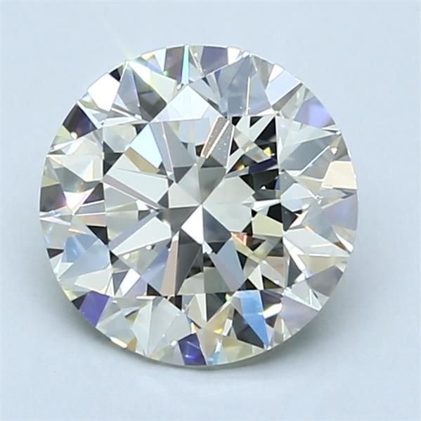 2.15ct J IF Rare Carat Ideal Cut Round Diamond