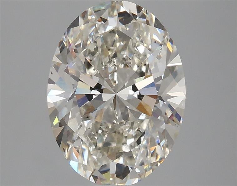 2.55ct H VS2 Rare Carat Ideal Cut Oval Lab Grown Diamond