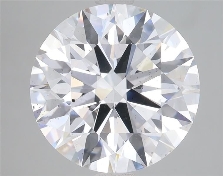 5.08ct F SI1 Rare Carat Ideal Cut Round Lab Grown Diamond