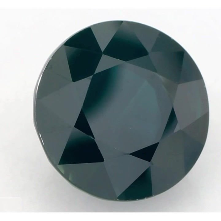 4.04 Carat Blue Round Sapphire