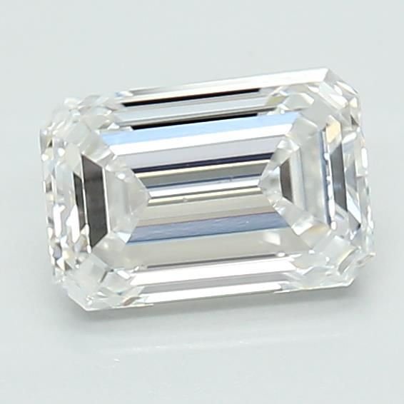 1.02ct D VS2 Excellent Cut Emerald Lab Grown Diamond