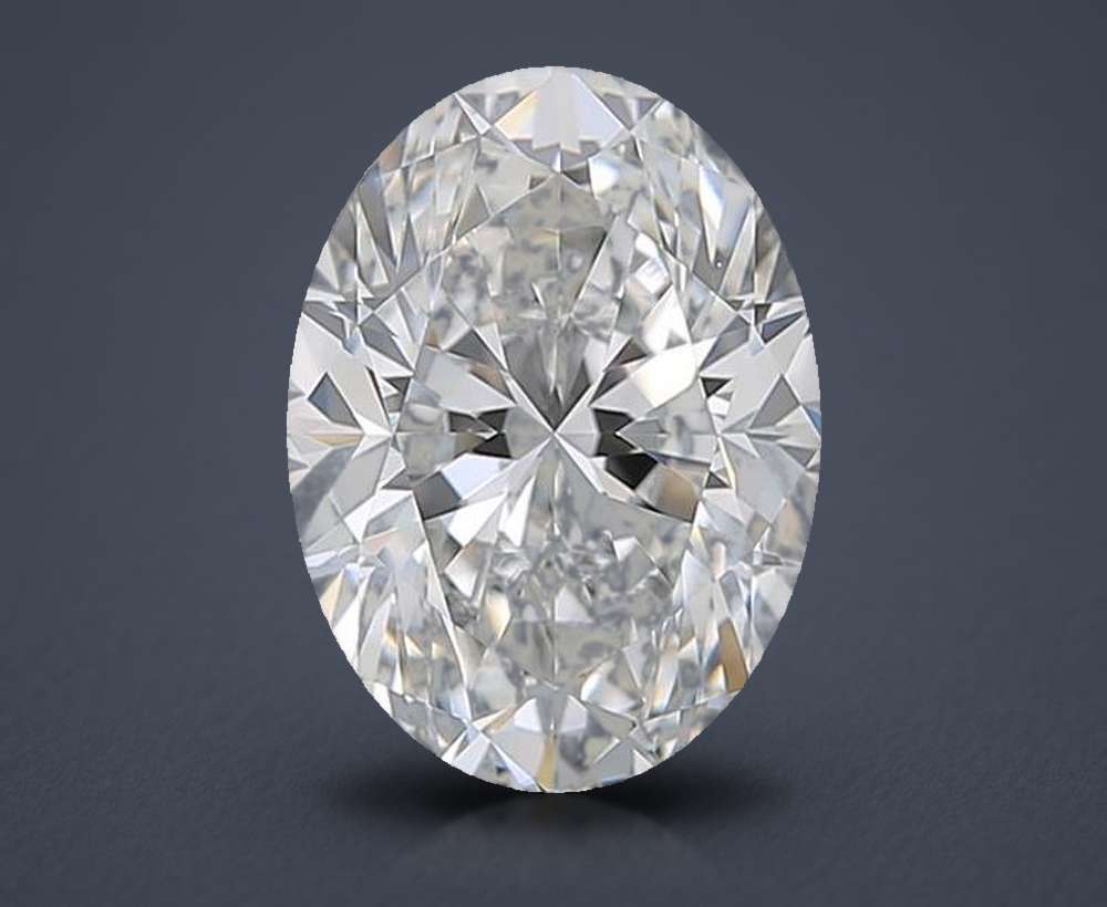 1.50 Carat Oval Natural Diamond
