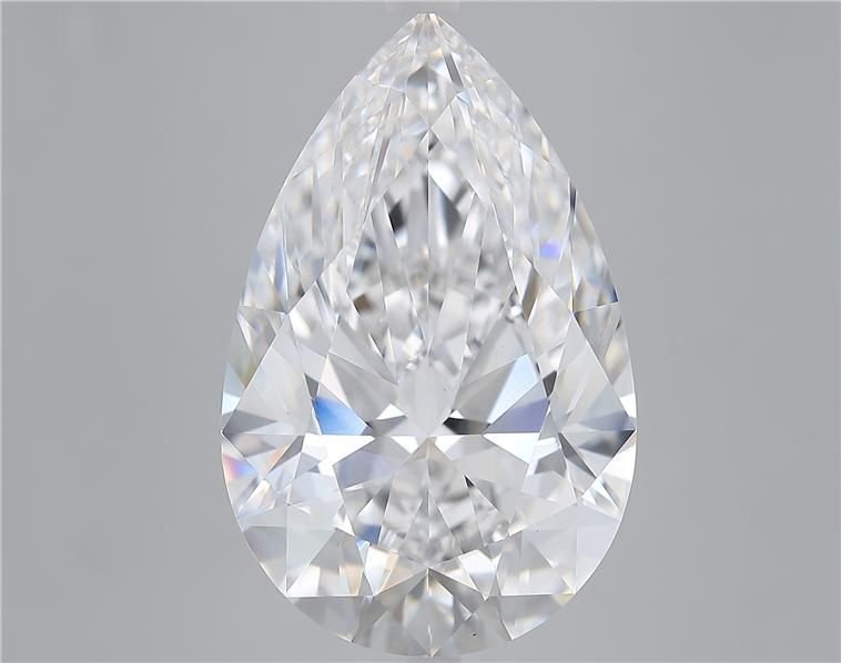 12.26ct E VS1 Rare Carat Ideal Cut Pear Lab Grown Diamond