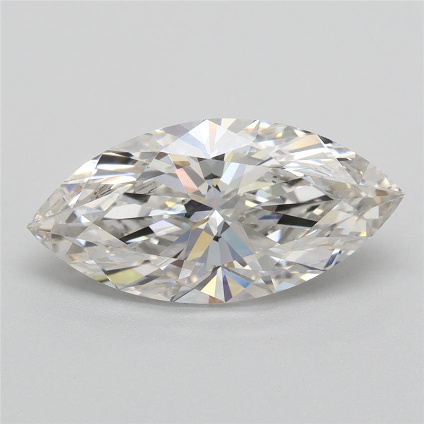 1.77ct F VVS2 Rare Carat Ideal Cut Marquise Lab Grown Diamond