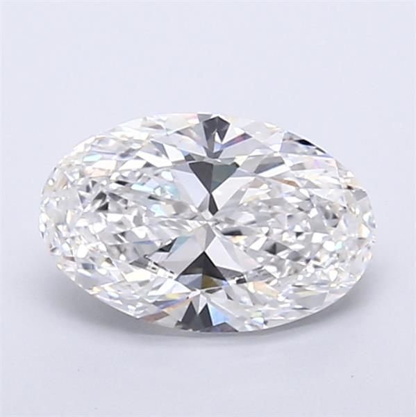 0.98ct D VVS2 Rare Carat Ideal Cut Oval Lab Grown Diamond