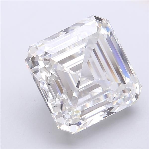 10.07ct F VS1 Rare Carat Ideal Cut Asscher Lab Grown Diamond