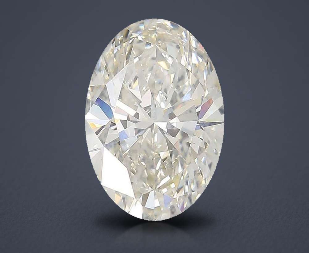 4.04 Carat Oval Lab Diamond