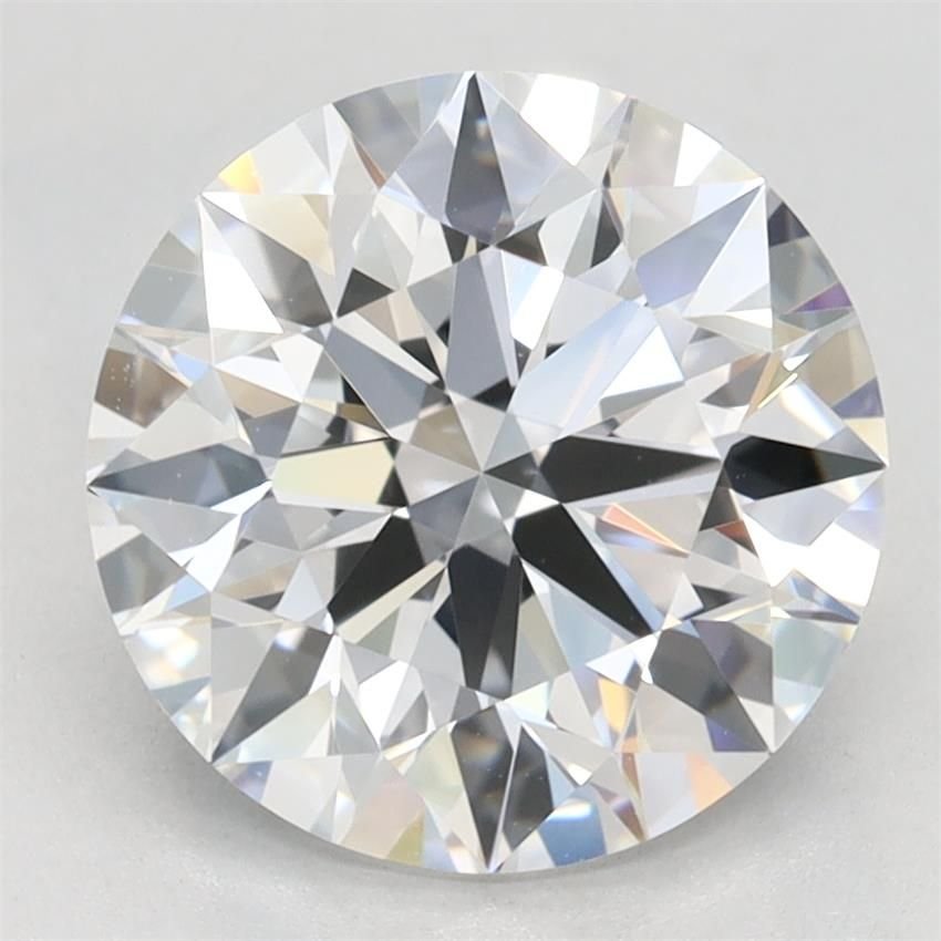 2.80ct D VVS1 Rare Carat Ideal Cut Round Lab Grown Diamond
