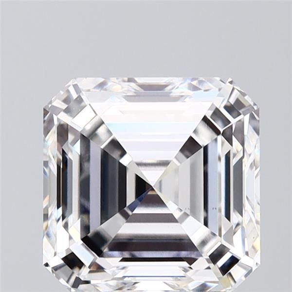 3.02ct E VS1 Rare Carat Ideal Cut Asscher Lab Grown Diamond