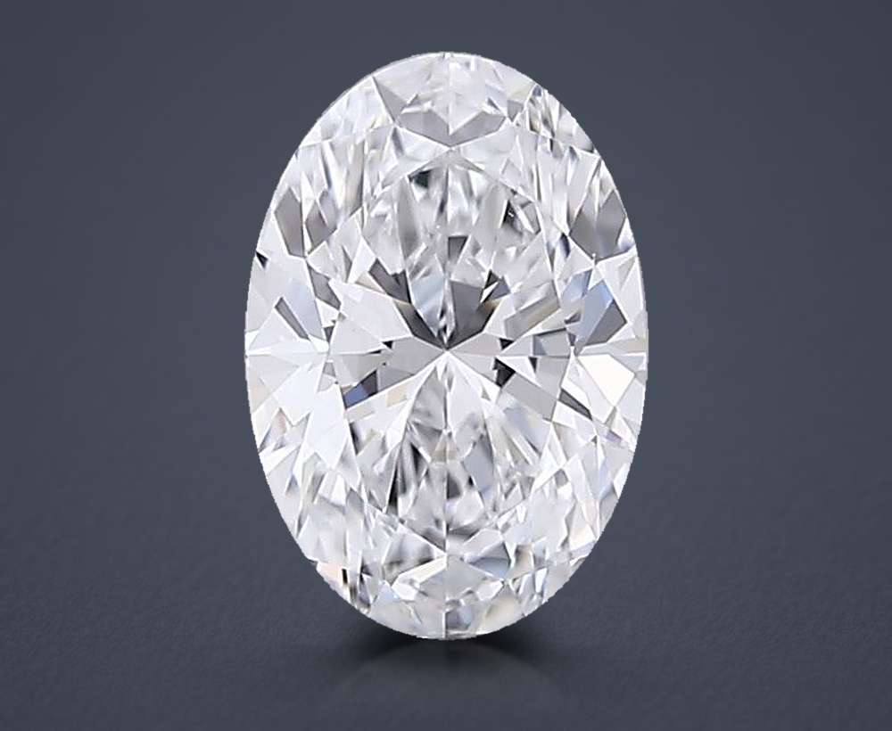 0.50 Carat Oval Lab Diamond