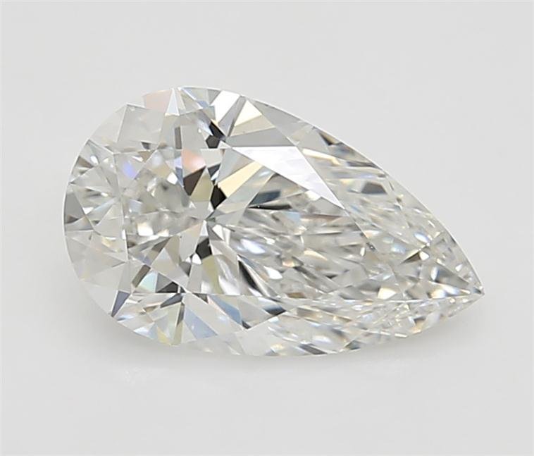 2.13ct F VS1 Rare Carat Ideal Cut Pear Lab Grown Diamond