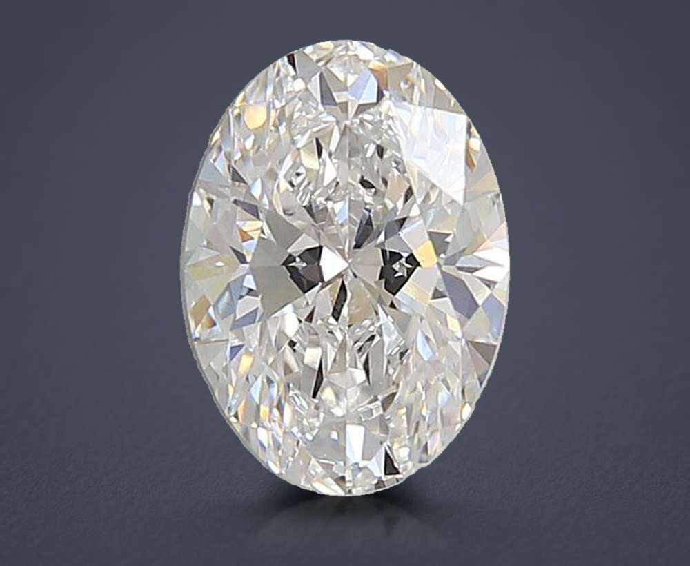 1.71 Carat Oval Lab Diamond