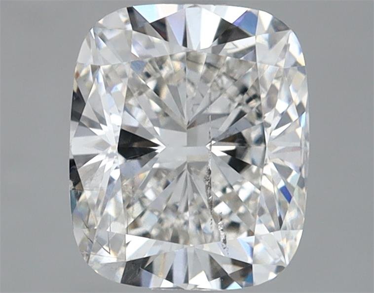 1.73ct H SI2 Rare Carat Ideal Cut Cushion Lab Grown Diamond