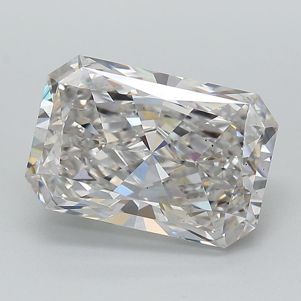 3.73ct H VS2 Rare Carat Ideal Cut Radiant Lab Grown Diamond