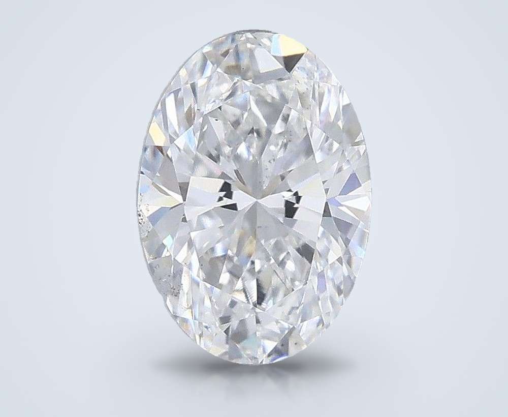 0.58 Carat Oval Lab Diamond