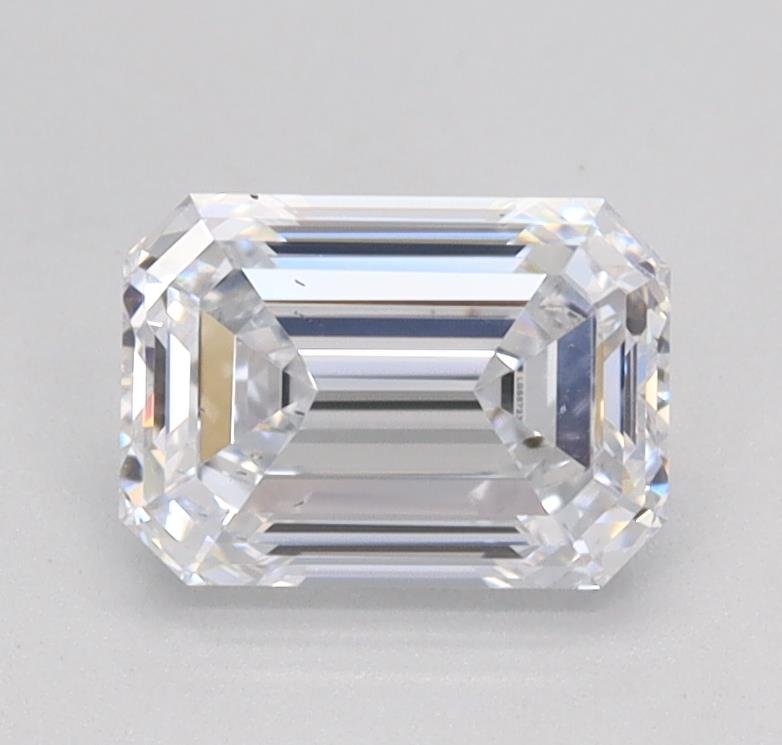 0.91ct D VS2 Rare Carat Ideal Cut Emerald Lab Grown Diamond