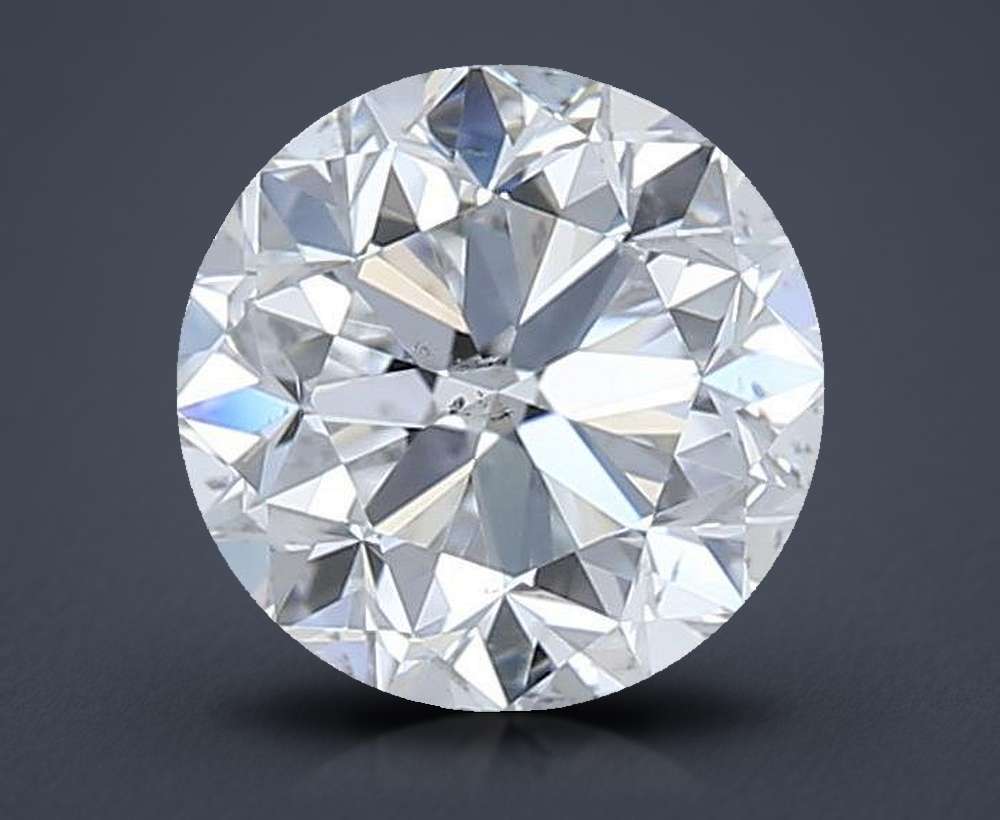 0.90 Carat Round Natural Diamond