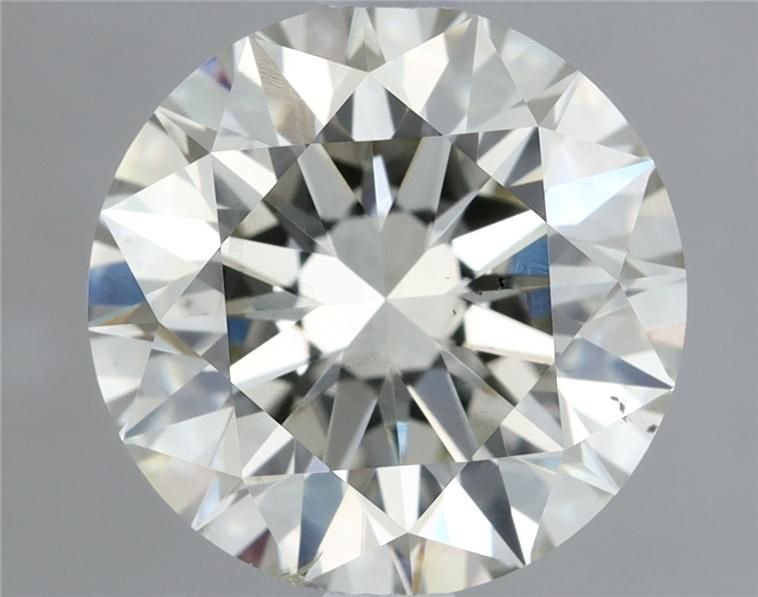 1.53ct K SI1 Rare Carat Ideal Cut Round Diamond