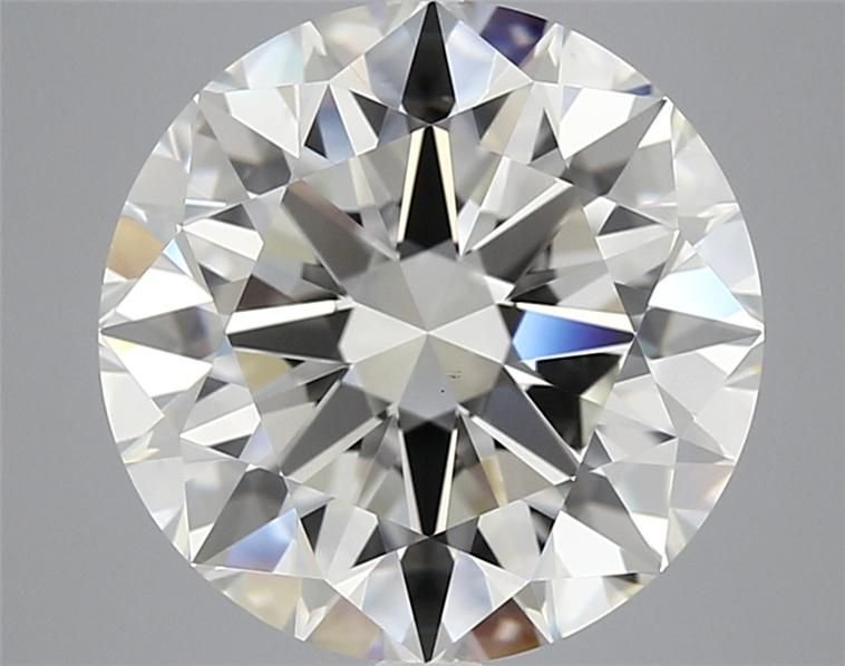 6.01ct I VS1 Rare Carat Ideal Cut Round Diamond