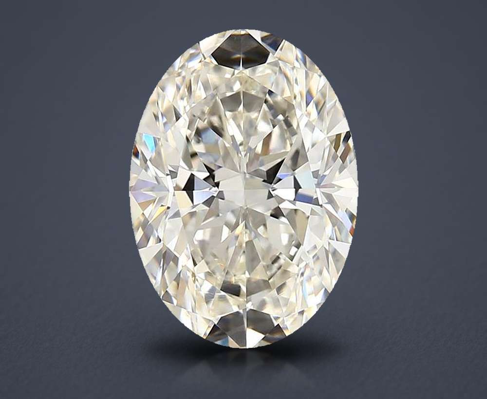 2.85 Carat Oval Natural Diamond
