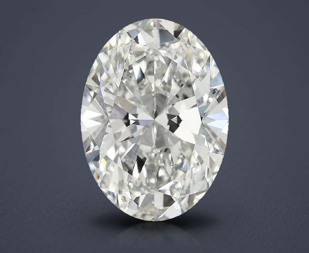 4.08 Carat Oval Lab Diamond
