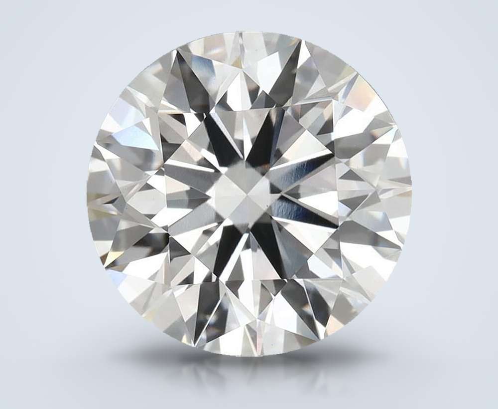 6.09 Carat Round Lab Diamond