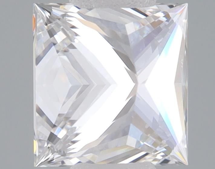 0.79ct D VS1 Rare Carat Ideal Cut Princess Lab Grown Diamond